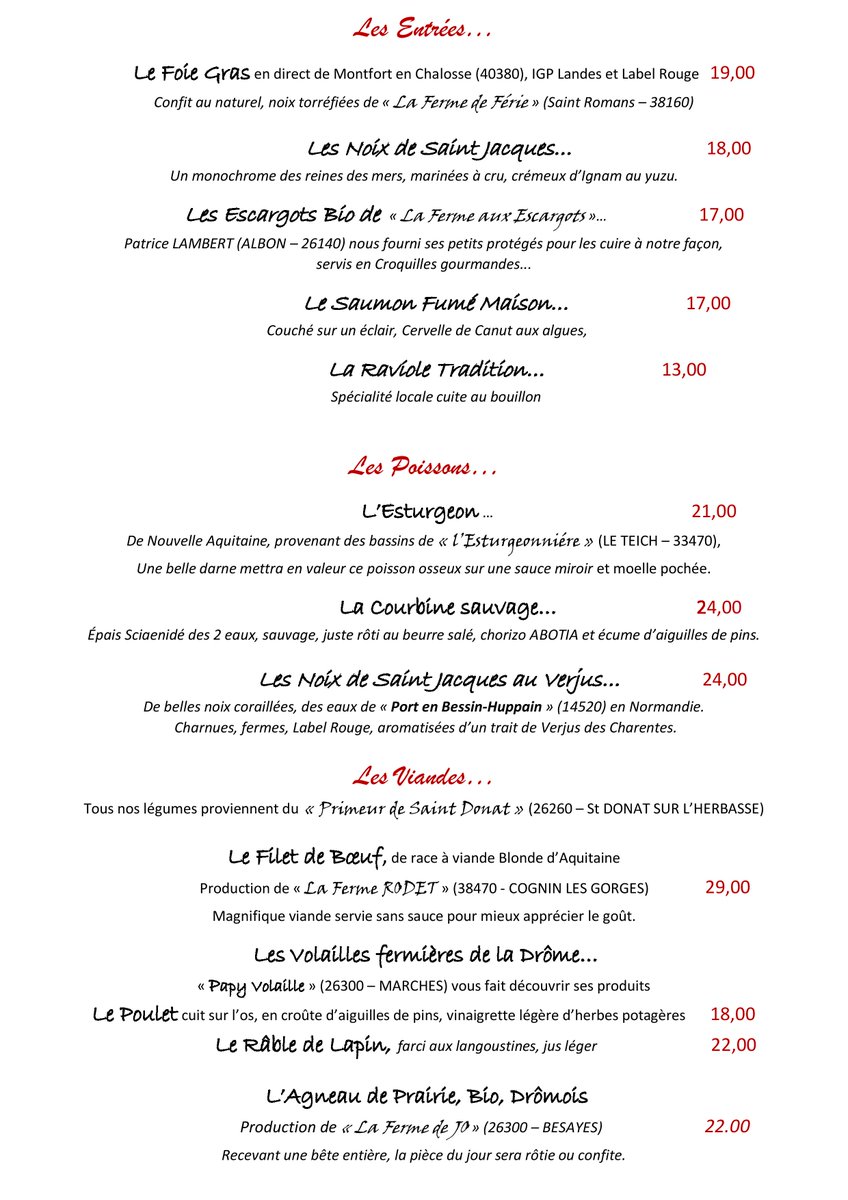 RestoResaFrance's tweet photo. la nouvelle #CarteRestaurant du @cafedesartsRomans est sortie.  Retrouvez la sur https://t.co/s9X0rEBPnb https://t.co/poHfzKtchv