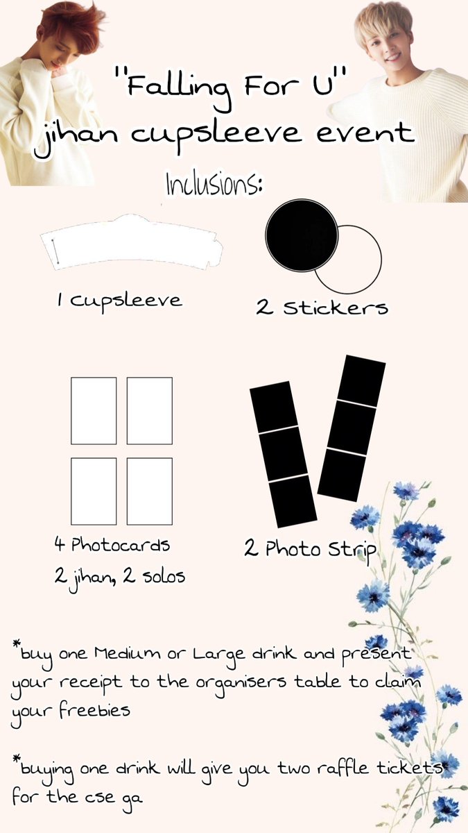 svtn_days's tweet photo. #FallingForU JIHAN Cupsleeve Event Inclusions: https://t.co/aXu2MJDCPi