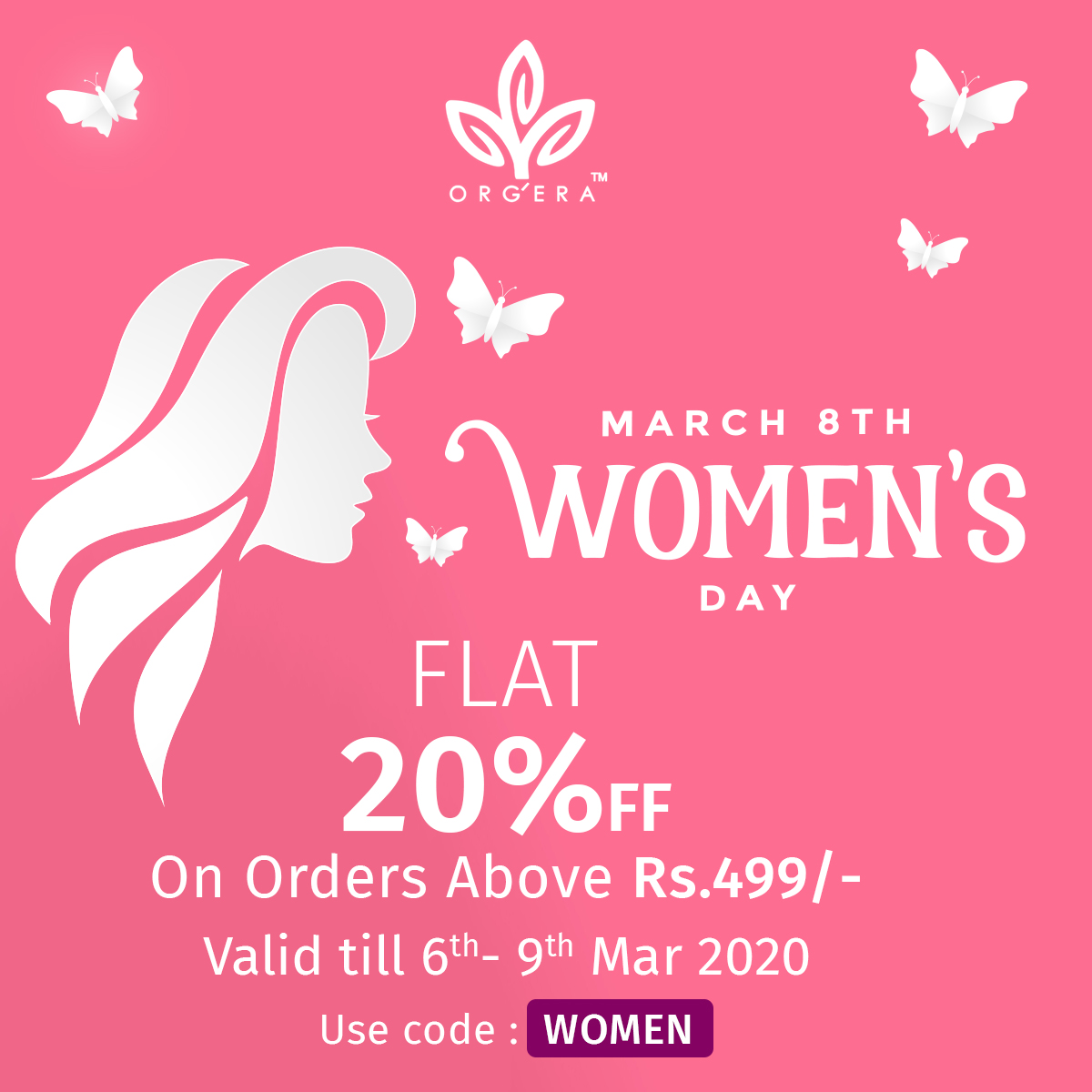 OrgeraIndia's tweet photo. You MAKE the #world come ALIVE
give a #strong #beauty booster to your #skin with #sulfatefree #beautycare products #orgera
GET 20%FLAT OFF with coupon 'WOMEN'

Visit:-https://t.co/IJ7zE9iuo2 https://t.co/y4czub2gNZ