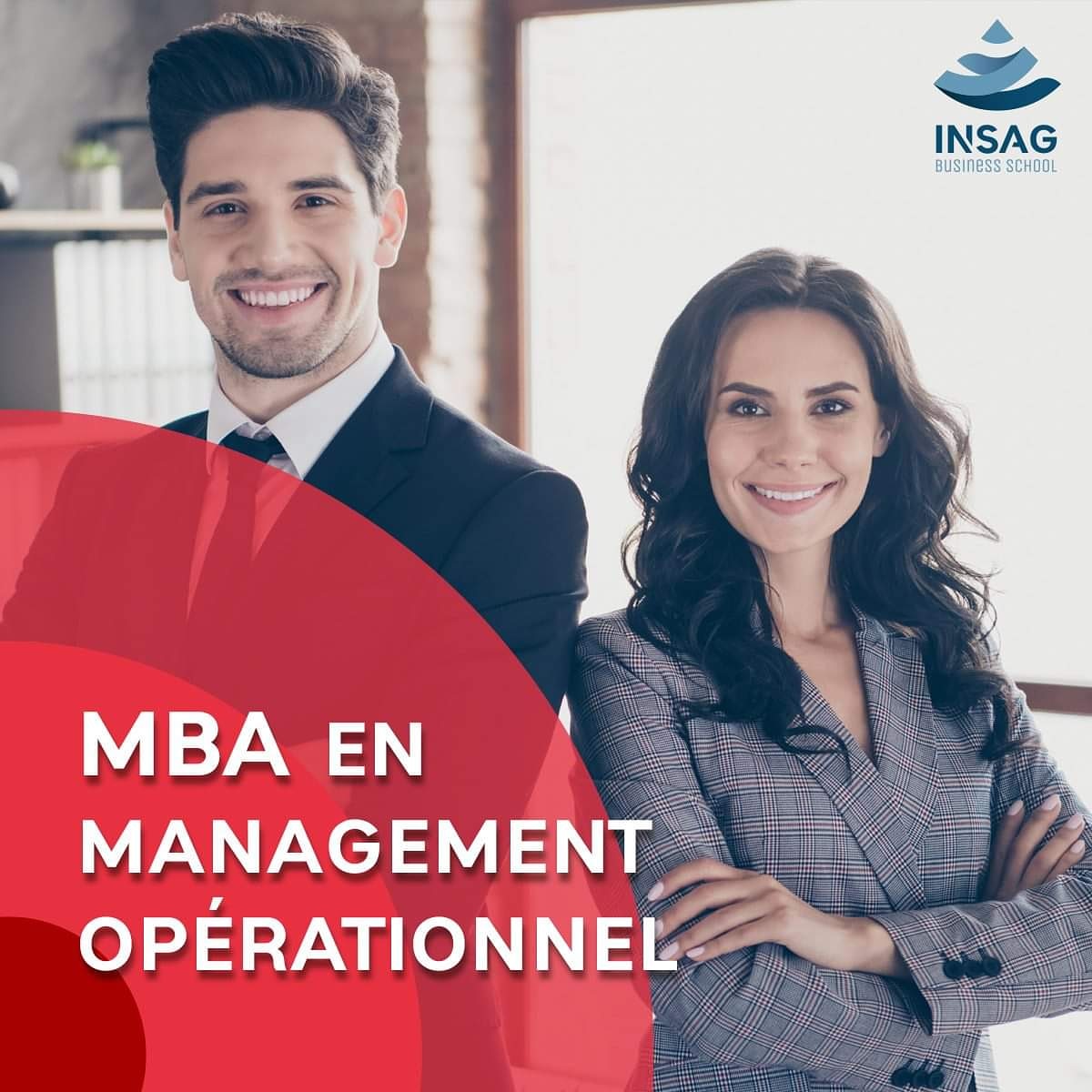 Devenez le manager de demain grâce à L’INSAG Business School et sa formation MBA en management opérationnel!
Plus d'infos au 023 38 15 48/49 - 0561 609 169 / 0561 609 159 / 0661 413 569 ou à contact@insag.edu.dz ou  insag.edu.dz  
#INSAG #FORAMATION #MBA #INSCRIPTION