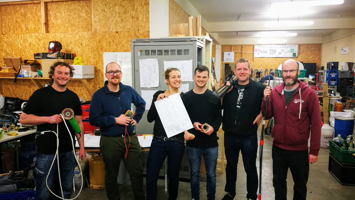 We are about to start building our injection machine during <a href="/SciHackDay_Dub/">Science Hack Day Dublin</a> 2020 event!
#preciousplastic #sciencehackday #community