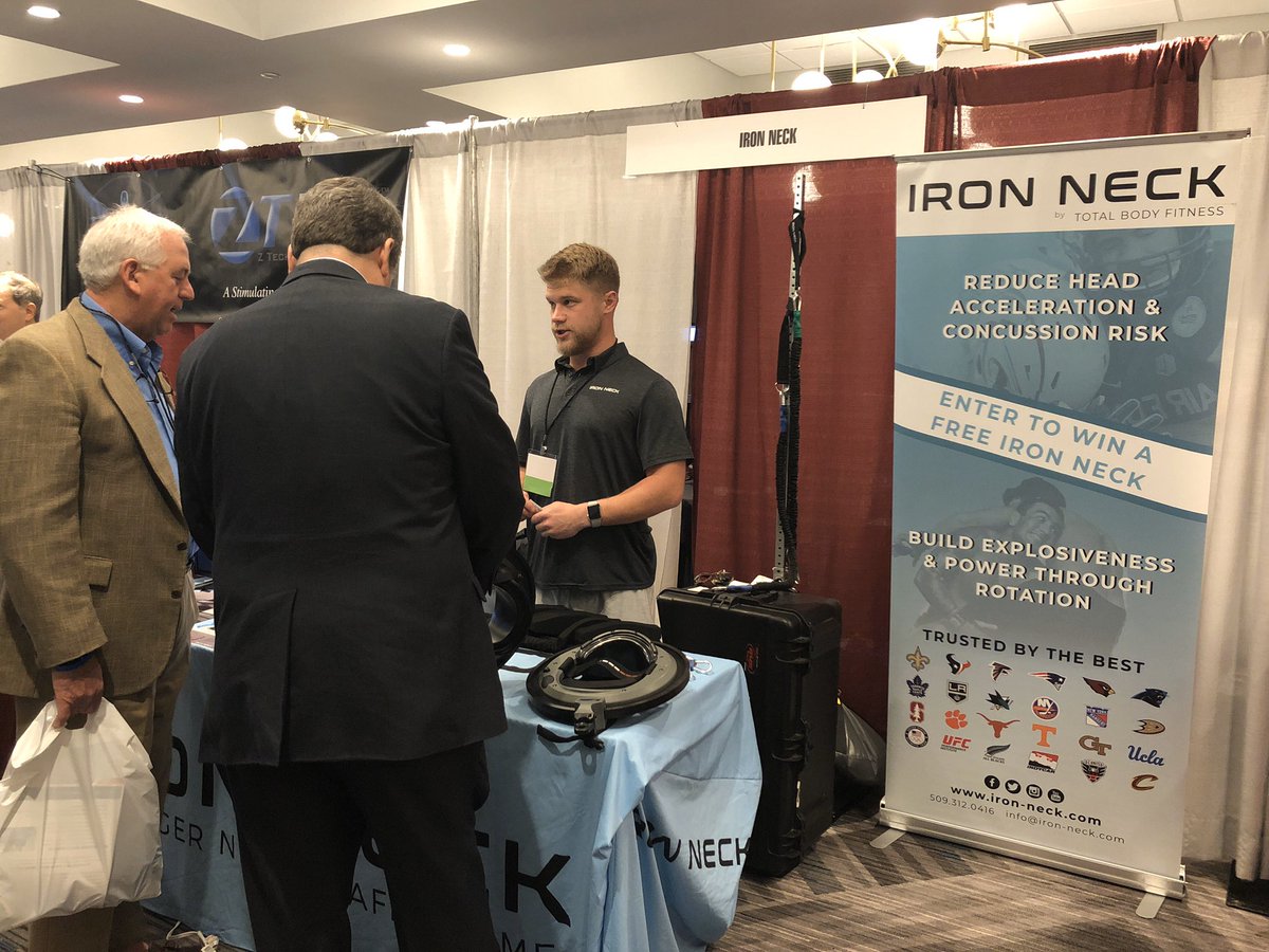 SEATA9's tweet photo. Special thanks to a few of our venders @hartmannusa @MuellerSportMed @TheIronNeck &amp; @esportshealth for helping to make #CSMM2020 greAT! #thankyou #SEATArocks https://t.co/Pf05YlYjzU