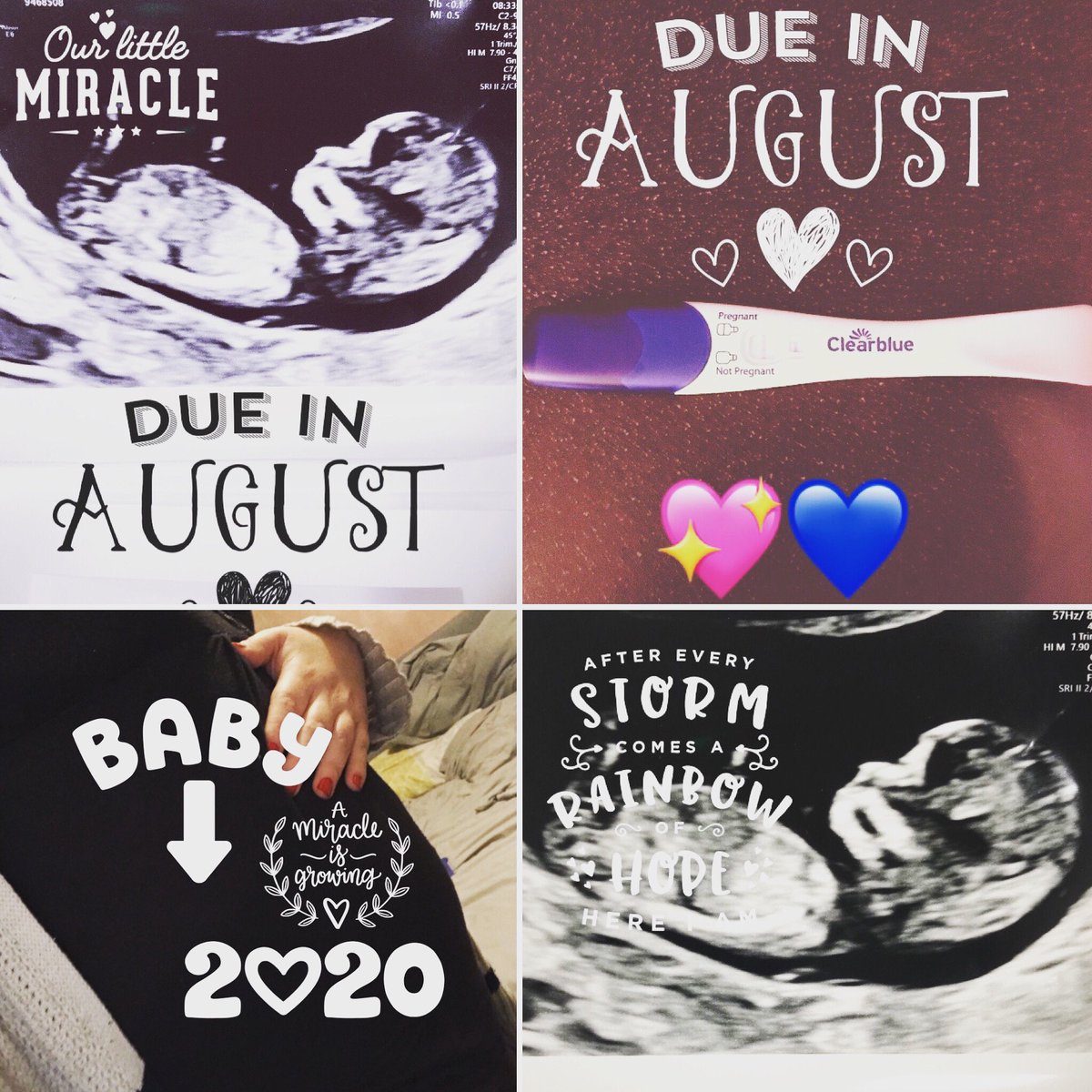 CollAmycoll87's tweet image. Baby number 4 family will be complete 💖💙