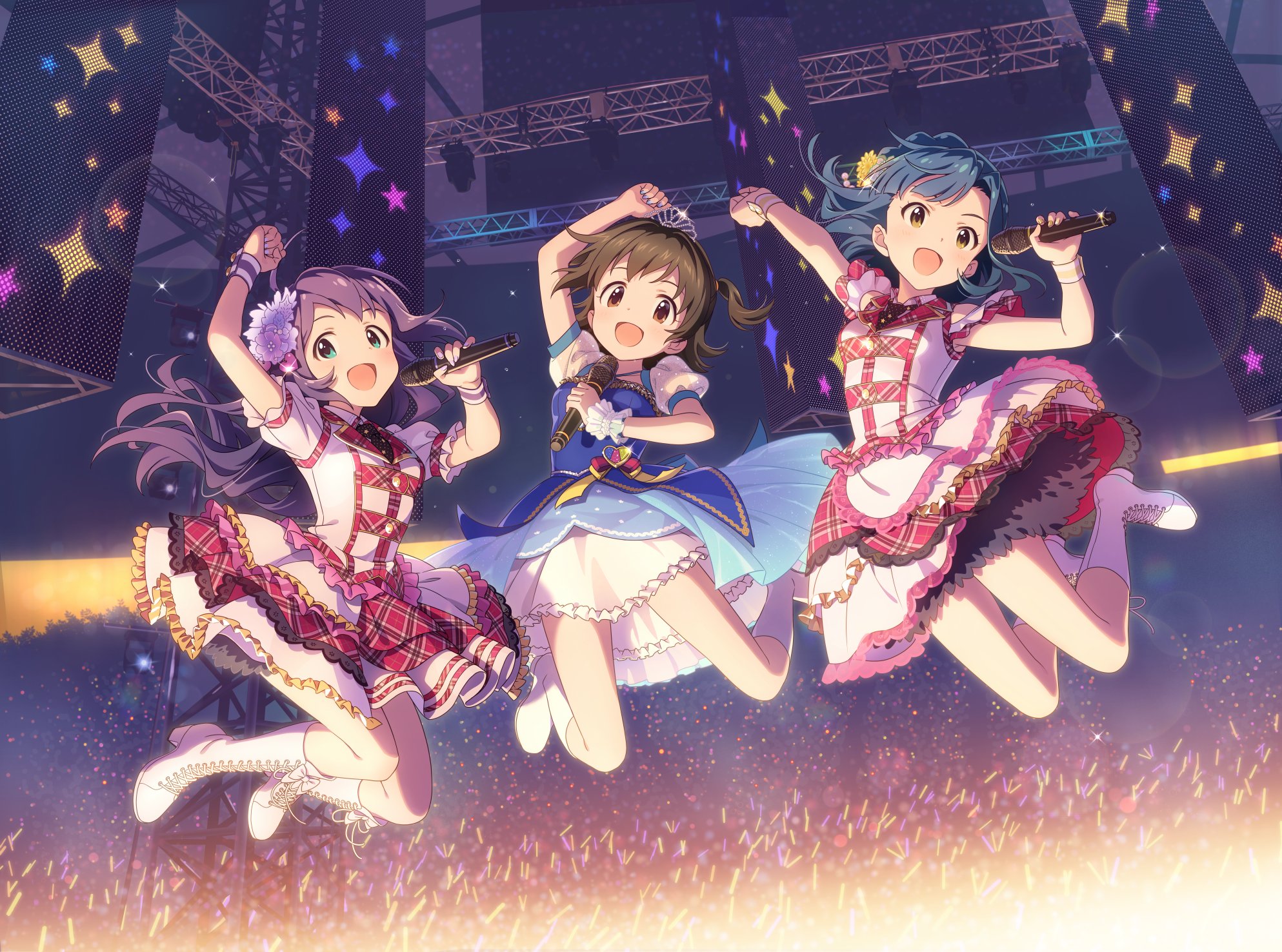 Leeds 3日目南ソ23a あまり上げられるイラストがないのですが冬コミのときにとかち組さん Tokachi Circleの依頼で描いたみりあと杏奈と百合子です T Co Etpcdlrv2h Twitter