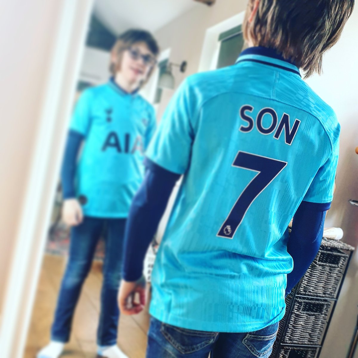 _Pealos's tweet photo. 4 years ago we adopted this little legend. He came to us with a Man City kit in his bag. I think it's safe to say he's come a long way in so many ways.

Today I'm taking him to his first game. Please be amazing @SpursOfficial

#COYS #BURTOT https://t.co/z8zfUKD7Hs