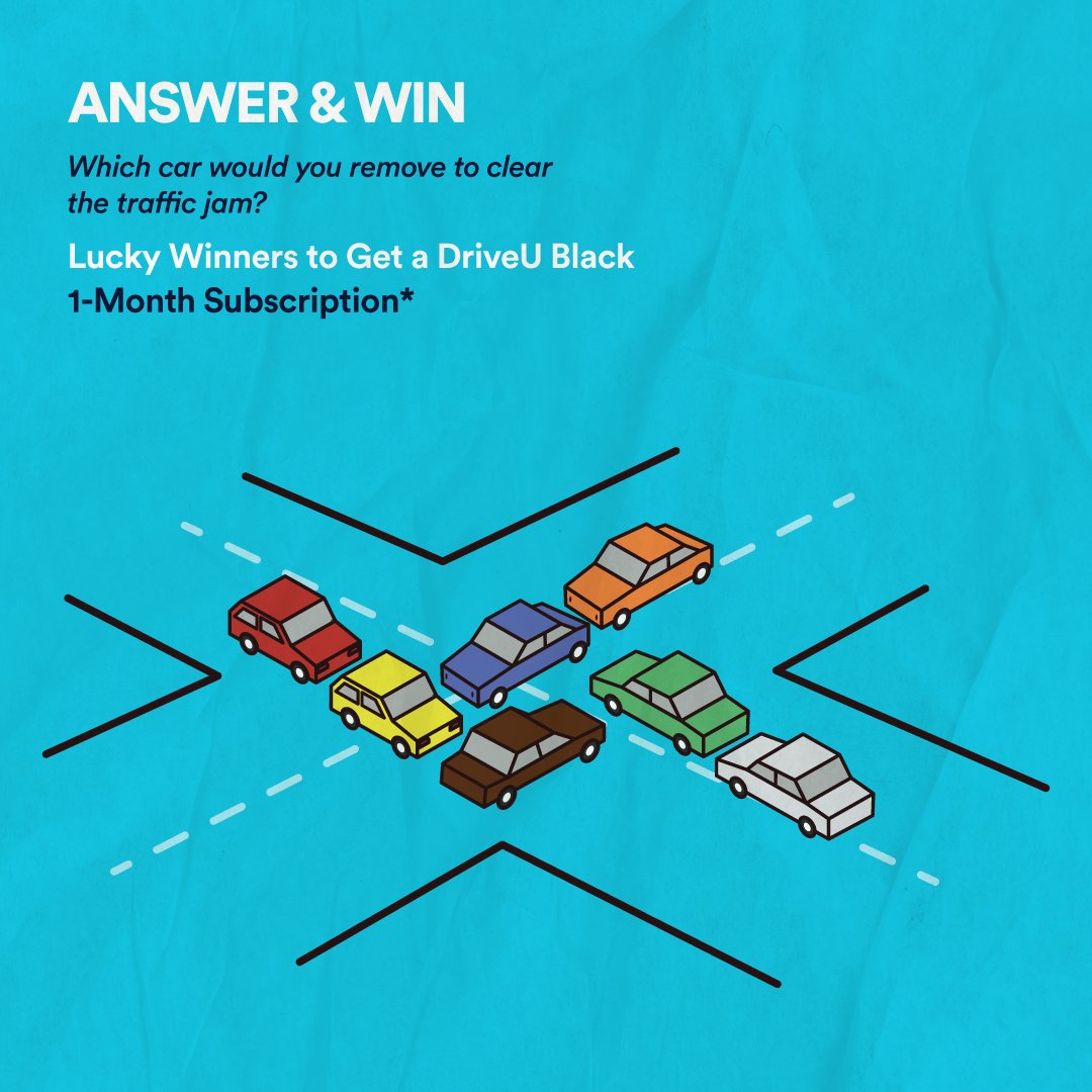 driveu_in's tweet photo. Lucky winners to get a DriveU Black 1-month free* subscription! Send us your answers! Contest ends soon. 🎁
Learn more about DriveU Black: https://t.co/rm70niRPBv
#ContestAlert #DriveU #DriveUBlack #Contest
#Answer2Win #Win
*Terms and conditions apply https://t.co/4zVi5MFpuH