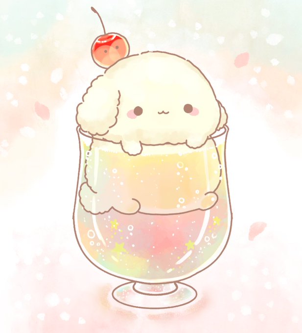 クリームソーダわんこ 
