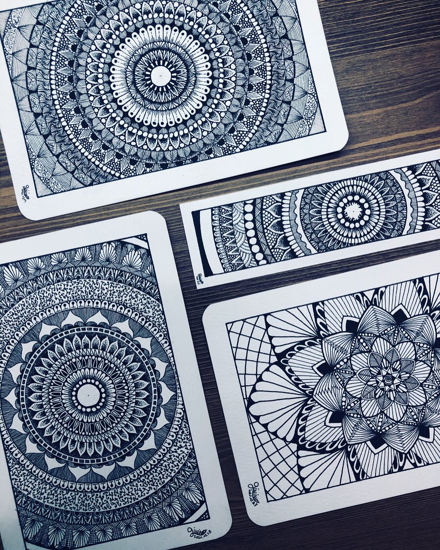 qkrtmdcksdhk's tweet photo. #노가다 #잰탱글 #젠탱글 #zentangle #만다라 #패턴 #패턴아트 #아트그램 #그림 #펜그림 #원 #동그라미 #패턴소품 #art #미술 #흑백 #선 #선그림 #선연습 #또다른 #시작 https://t.co/WgaTAhSYlk