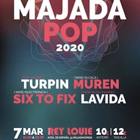 Esta noche nos vemos en el #majappop2020 junto a <a href="/turpineto/">TURPIN</a> <a href="/lavidasomos/">LAVIDA</a> y <a href="/directoMUREN/">MUREN</a> 💪🏼#directo #festival #indie #poprock #music #live <a href="/DisparateSound/">Disparate Sound</a>