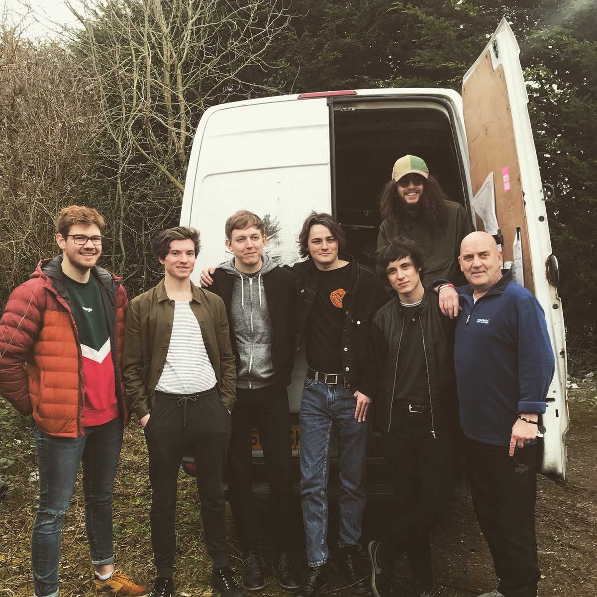 CREW READY AND THE TOUR BEGINS! ON STAGE 7PM, SEE YA TONIGHT NORWICH!⚡️❤️⚡️