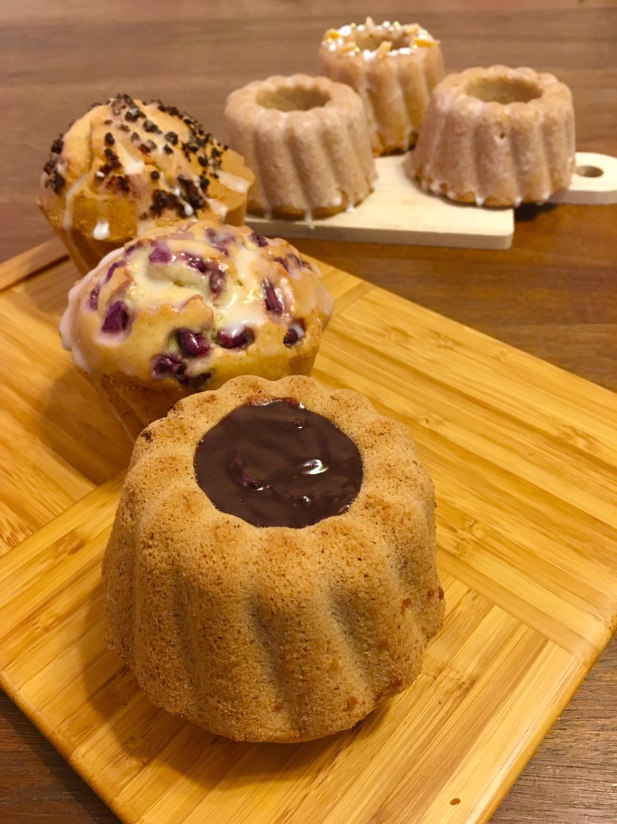 aller_yummy's tweet photo. やっぱりクグロフ型はかわいい!新戦力 #Matfer の耐熱プラスチック型を初使用!上手くいきました!まだ表に出せる代物じゃないけど、あと少し。今回は #熊本製粉 さんミズホノチカラ単独で使用 あとアーモンドプードルとバナナピューレ、カソナードで製作 #グルテンフリー #食物アレルギー https://t.co/eEToTXtB54