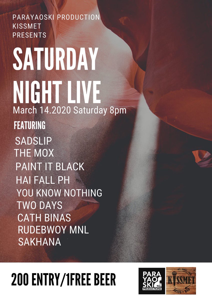 ykn_ph's tweet photo. March Gigs! Kitakits tayo sa North ngayong buwan 😊 https://t.co/uFDOPp0fOi
