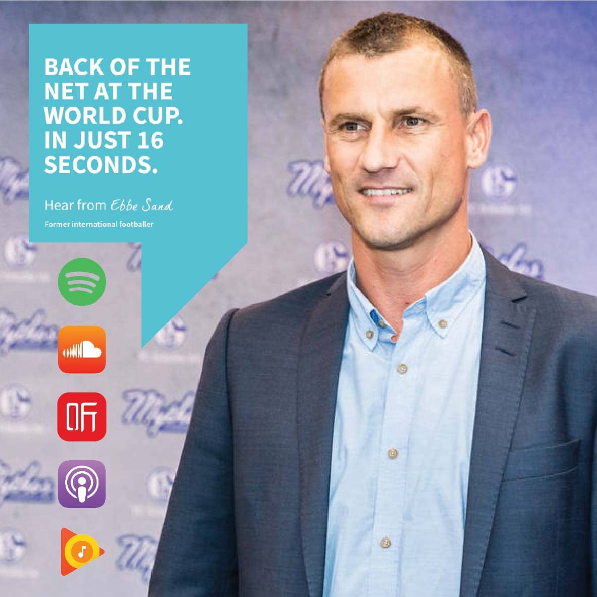 standrewsbkk's tweet image. Ep.7 of A Little Bit of Genius features retired football star Ebbe Sand talking about playing in the @FIFAWorldCup. Listen now on Spotify spoti.fi/2IbCHQi
@FIFAcom @fifamedia
#BitofGenius #NAEBeAmbitious #football #goal #podcast #soccer #sport #sportsjobs #worldcup