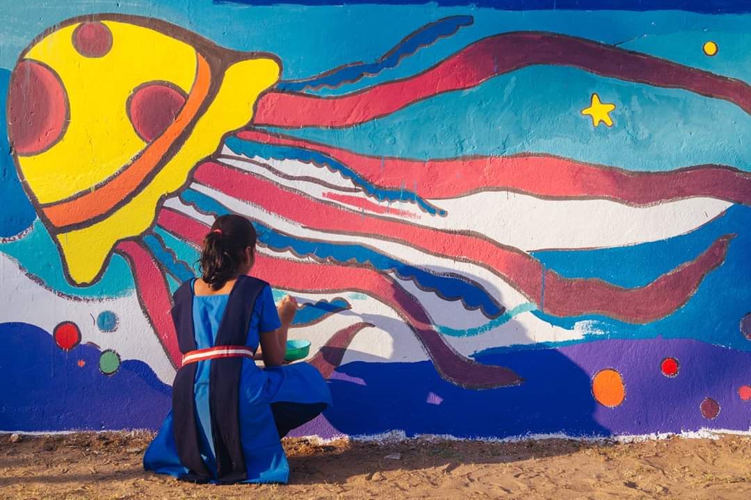 PAGoFestival's tweet photo. They say that if art decorates space, music decorates time. Join us in Gopalpur, where we will be, decorating both at PAGo 3.0
#LetsPAGo
.
.
#pago2020 #gopalpur #art #sea
#public #publicarts #beachactivity #gopago #chalopago https://t.co/BiiBDEUcmH
