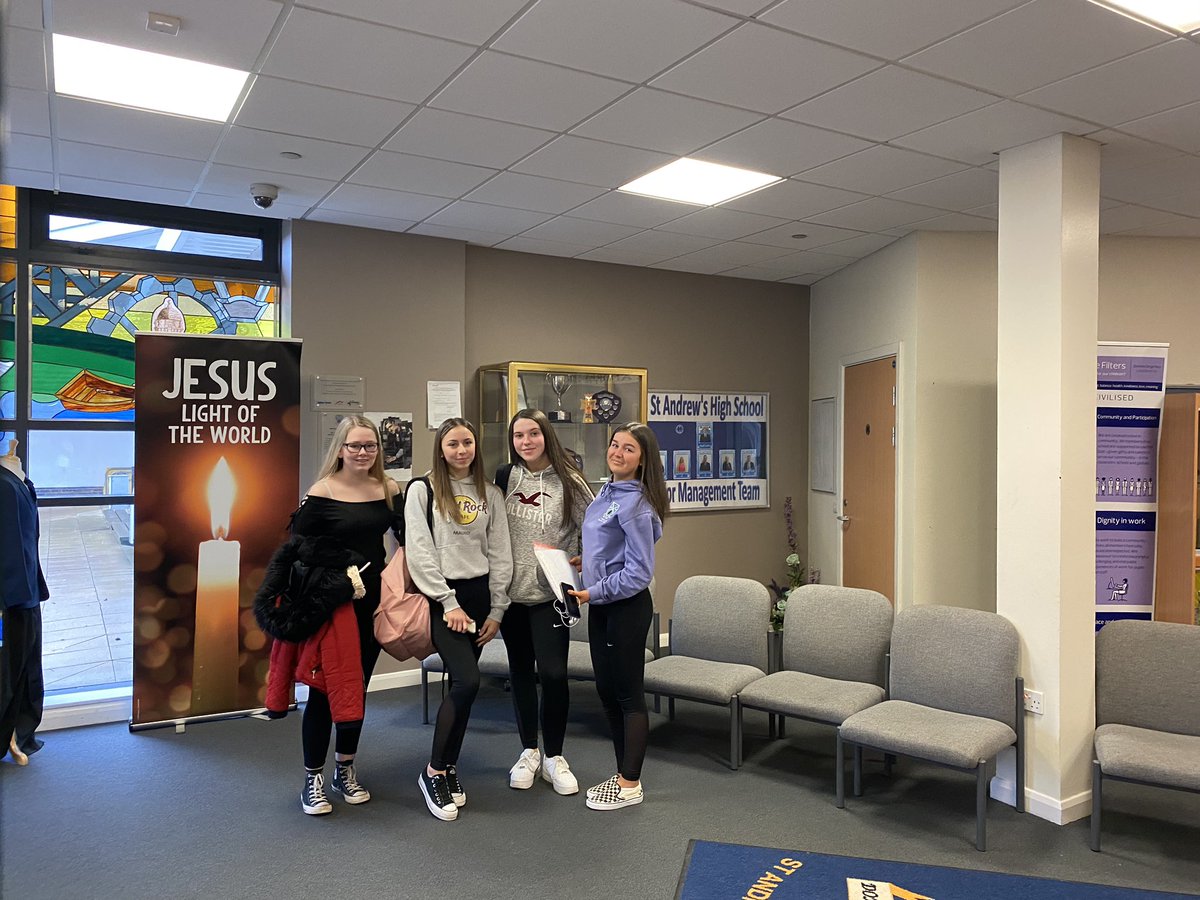 StAndrewsHS's tweet photo. Well done to all senior pupils who attended Saturday School today &amp; thank you to the staff who supported them.  This was our biggest turnout so far and pupils produced lots of good work &amp; cakes 😃 in preparation for assignments &amp; exams. https://t.co/L19n1KTQ3K
