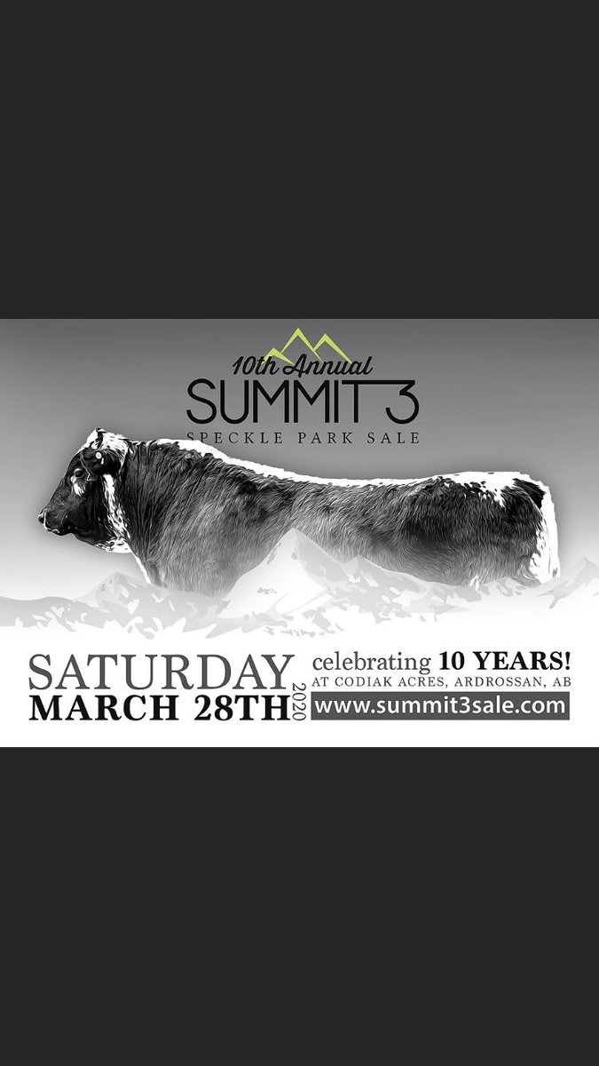codiakacres's tweet image. Summit 3 sale coming up March 28th!