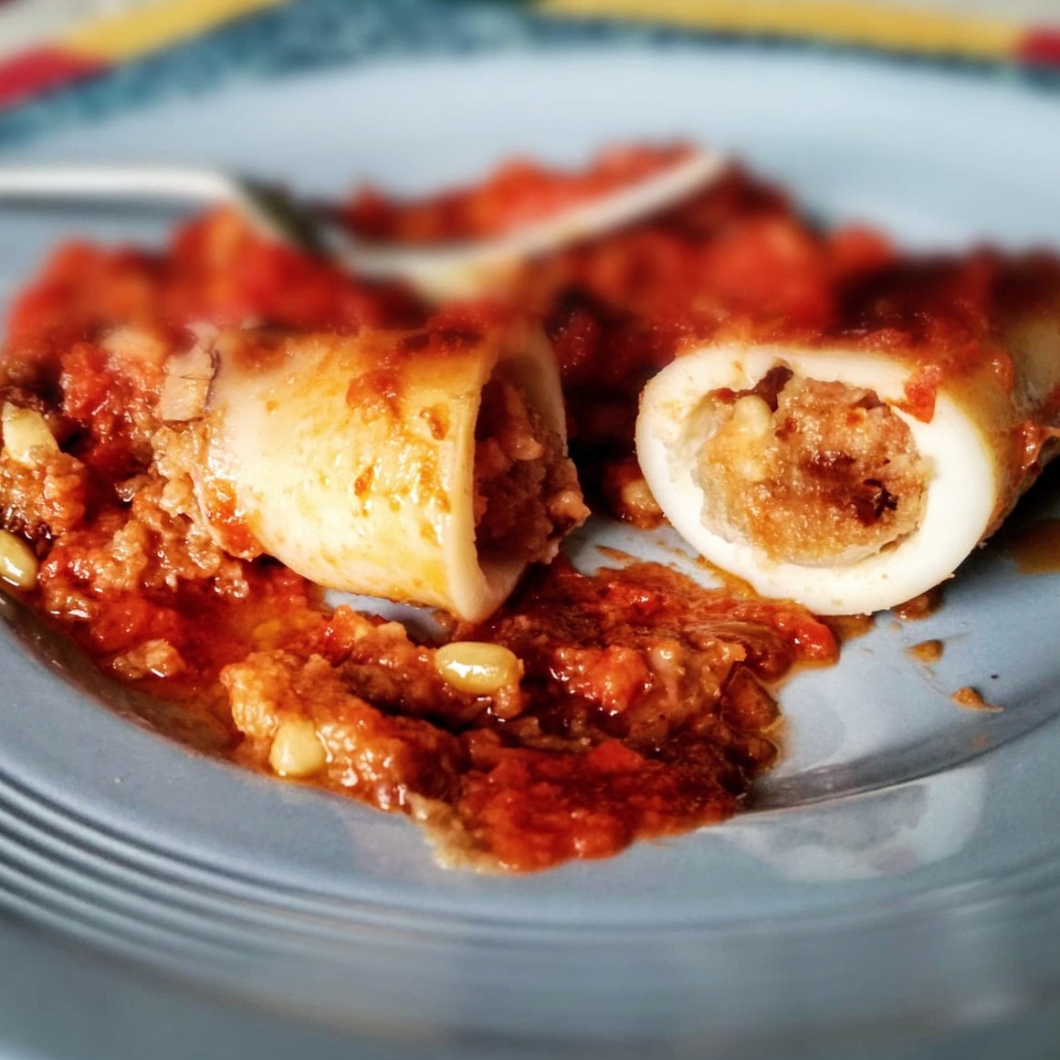 We love cooking traditional Sicilian recipies using local fish. Testing stuffed squids in preparation for our Friday dinner! 🍝
#stuffedsquid #cibomattobristol #bristolfood