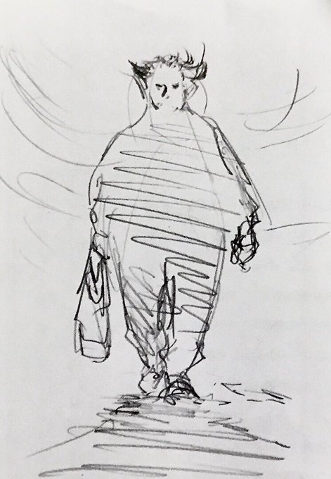 アシスタントさんがコンビニから帰って来る姿が逆光でカッコ良かったです。 