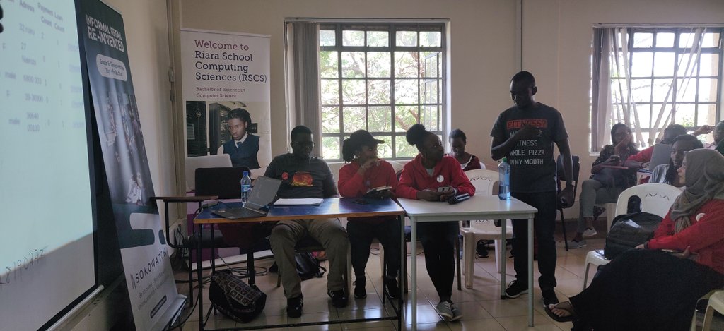 RailsGirlsnbo's tweet photo. The panel team ready to see what each group has been working on since the sessions started, have they learned something? Let's find out #megacodingworkshop2020 #RAILSGirlsKenya #IWD2020 @RiaraUniversity @railsgirls_msa https://t.co/Adywz6xRkd