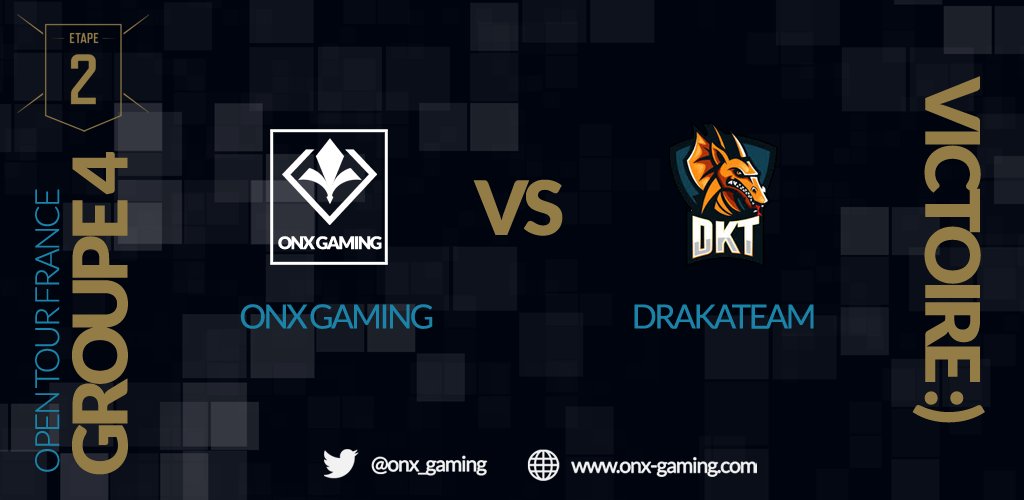 axis_esport_fr's tweet photo. Bonne entrée en matière contre @DrakaTeam ! GG WP ! #ONXWin #LolOpenTour https://t.co/sqONruyqei