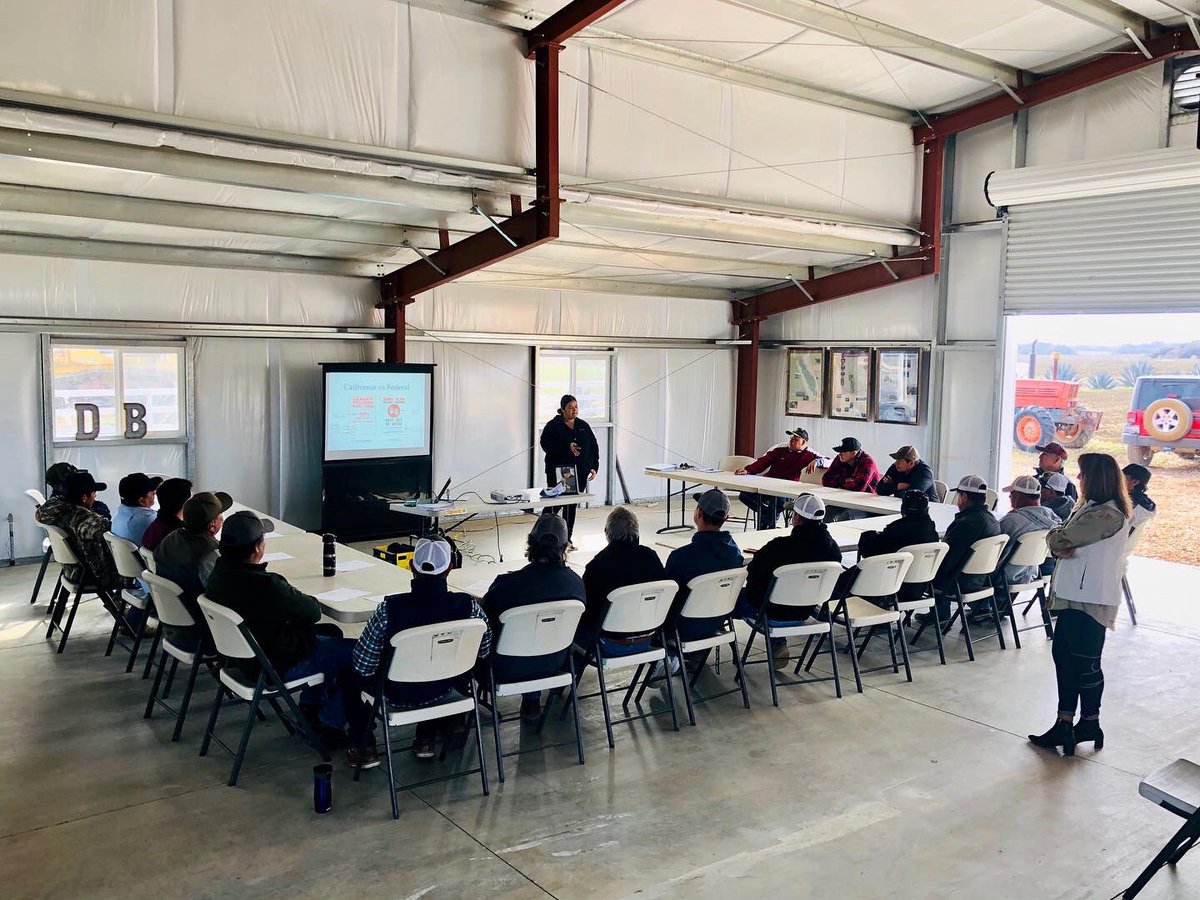 Spring training on the farm yesterday. #safetytraining #farmsafety #tractorsafety #heatillnessprevention #sexualharassment #pesticidesafety #safetyfirst #wecare