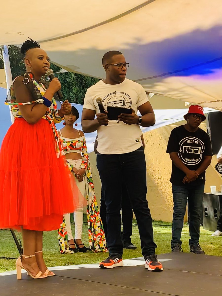vilakazisne's tweet photo. Supporting 💯 local talent at the https://t.co/kF77rjSbwT launch of the winter collection today @tkolanchu. Celebrating our style, diversity, culture and what makes us truly South African - our people. #rsadotcom https://t.co/erk5P1QsKs
