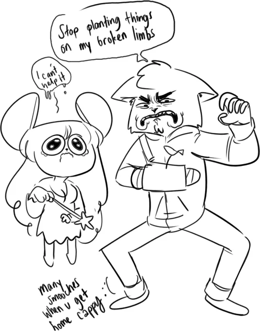 @Capt_SpaceCat every day i live in fear whenever you are unsupervised

pls come back safe so i can cry on your arm properly. lov u 