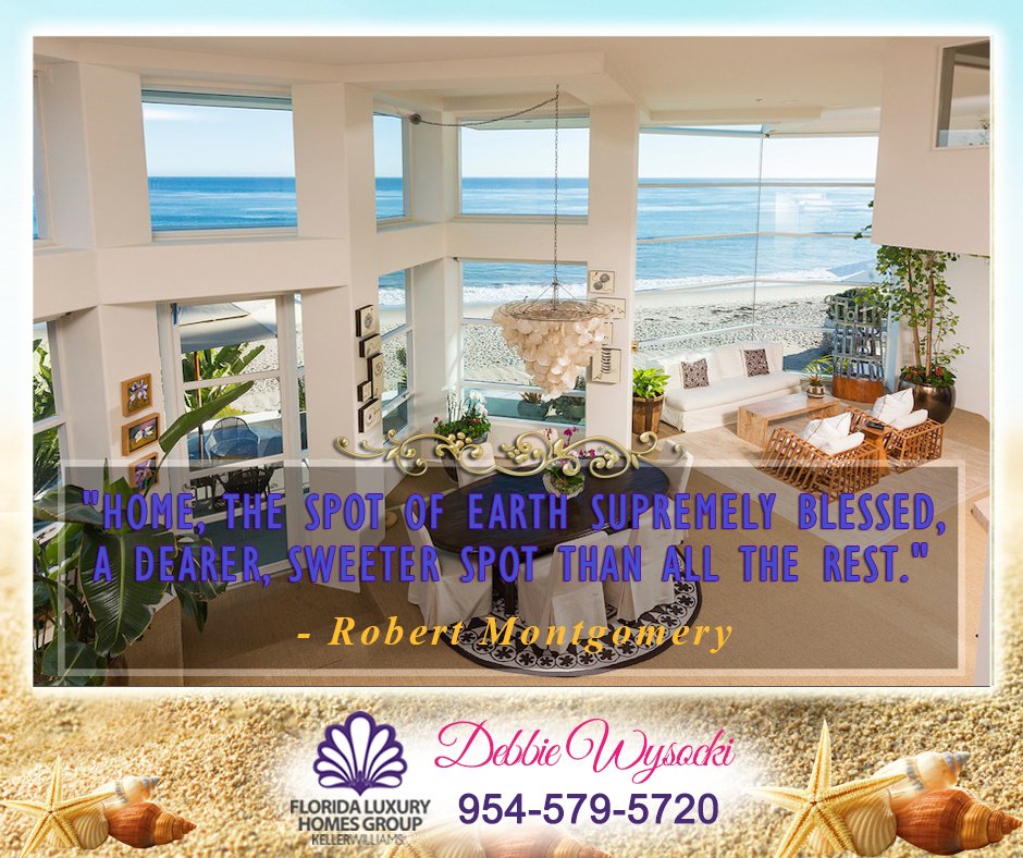 DebbieWysocki's tweet photo. "Home , the spot of Earth Supremely Blessed, a Dearer , Sweeter spot than all the rest"--  Robert  Montgomery

What do you think about this? https://t.co/0IK2LXFzs5