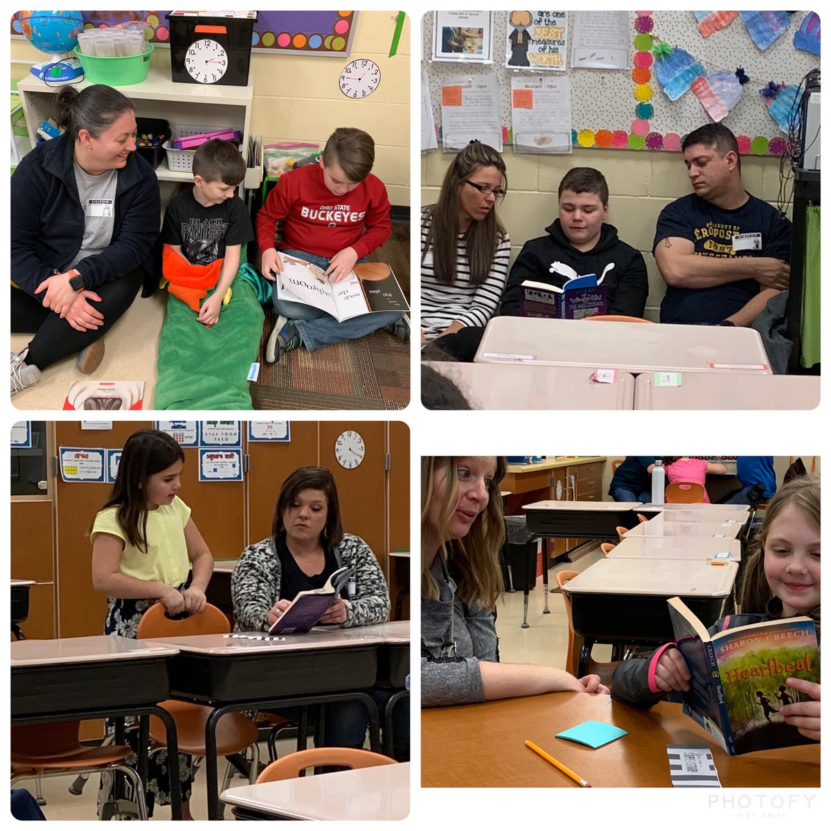 wyatt3rd_HCSD's tweet photo. To celebrate Read Across America week, Mrs Sandlin and I invited parents in to class to read with their children. They snuggled up, brought snacks and enjoyed good books together! #TheRidgewayWay #BigBlueontheMove #righttoread #ReadAcrossAmerica2020 https://t.co/sMzJzeIg8o