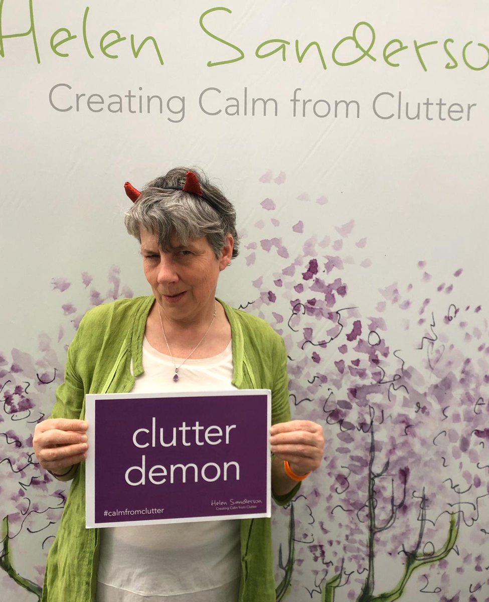 CalmFromClutter's tweet photo. Are you a #declutterangel or #clutterdemon? Please pop by stand J5 at the @Mindful_Show and let us know!
#weekendvibes #MindfulLivingShow #Saturday #SaturdayMotivation #decluttering https://t.co/2RFJZ2PIly