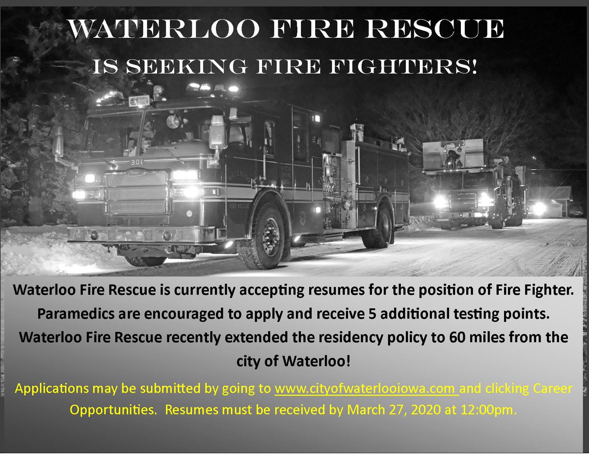 WlooFireChief's tweet image. Come and join our family.