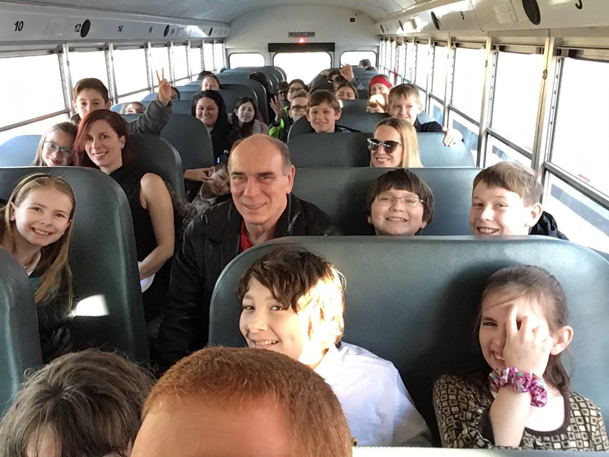 elemstrings's tweet photo. The @EastPennSD Elem Band &amp; Orch is on our way to see the @philorch &amp; @Linitaconductor perform Saint-Seans w/ the help of @therockschool! #MusicEducation #EastPennProud #OrchestraRoadTrip https://t.co/xJqHw7MYHj