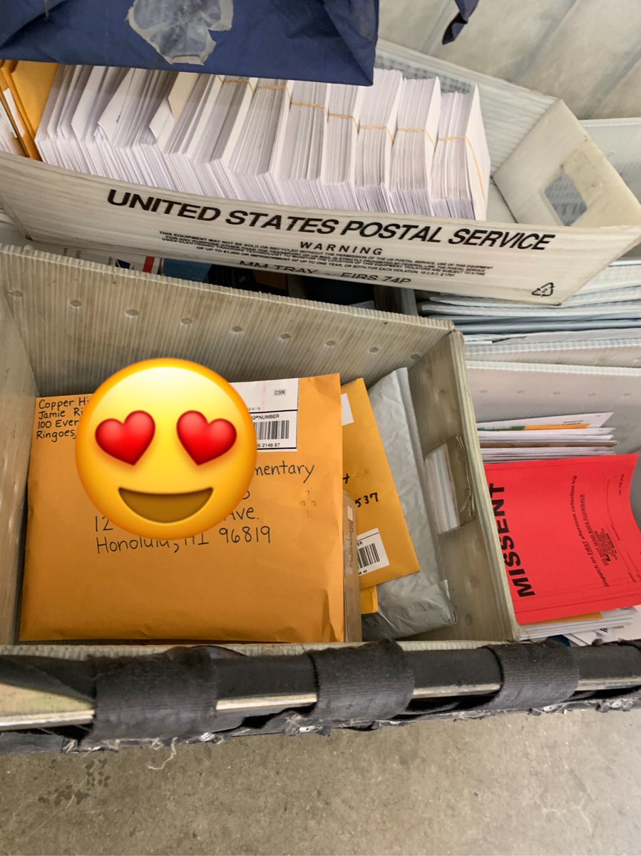 Our penpal letters are off to Hawaii!