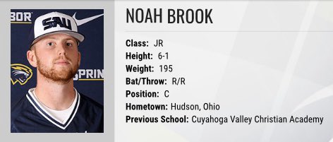CVCA_Baseball's tweet photo. ⚾️ Alumni Tracker ⚾️ 

Noah Brook ‘16
@SAUCougarsBSB 
https://t.co/aGpgv90mWG https://t.co/IaDadPyvzg