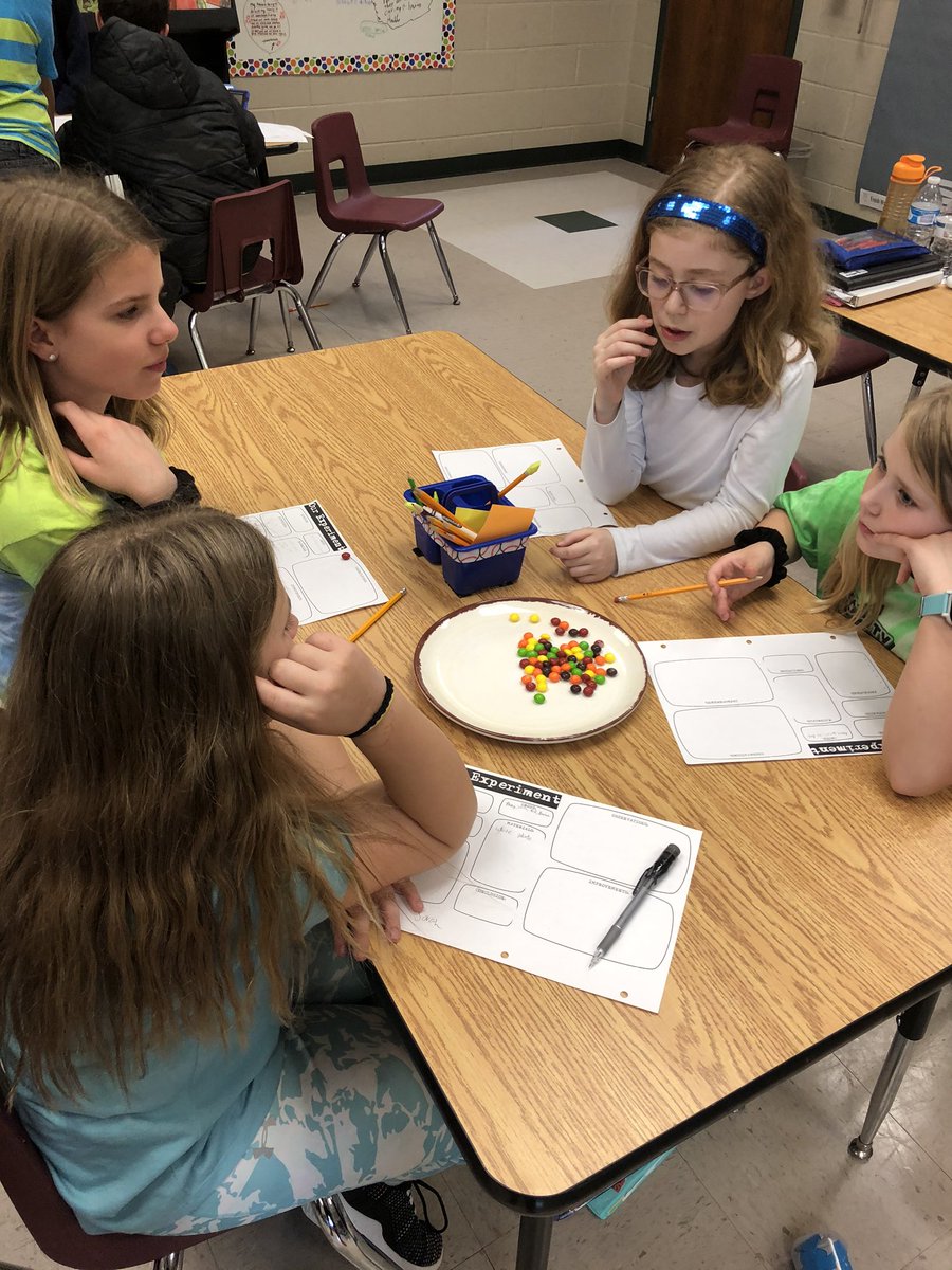 Danatwalker's tweet photo. Our new unit is off to a wonderful start. Students conducted an experiment to learn how fresh water and salt water don’t mix. They also calculated how much water is in the world and created a bar graph to display their findings. Great job students! @CMCSIWarriors https://t.co/G2mjXVMlQg