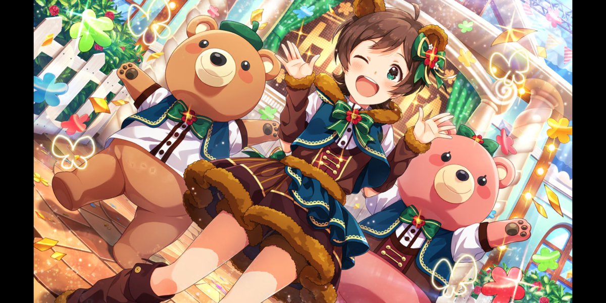 47mon_puff's tweet photo. 桃子狙いやったけどしたっけ来てくれた！可愛いね〜ありがと🐻💕 https://t.co/aTm7UJdvUn
