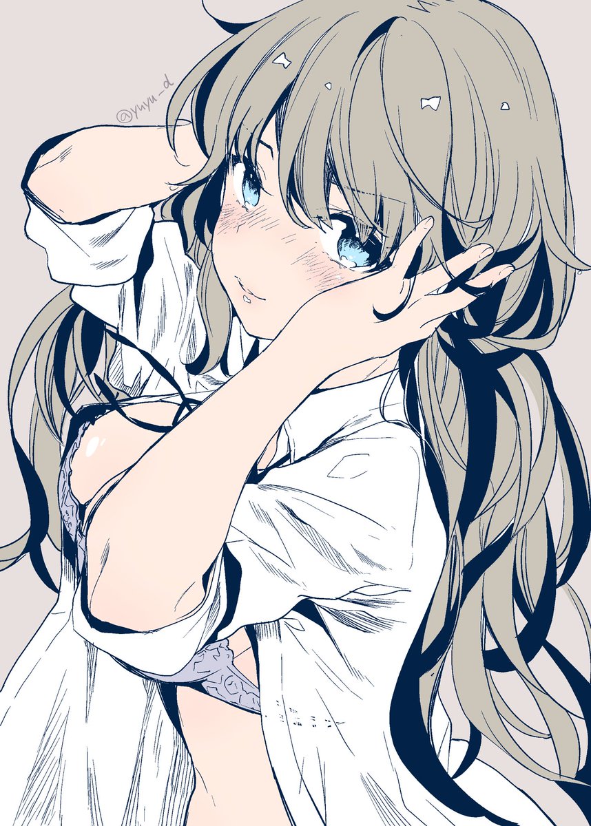 「2/6〜2/10
リボンとお胸…! 」|一乃ゆゆ/Yuyu Ichinoのイラスト