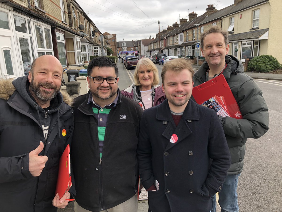 MJatWatford's tweet photo. .#labourdoorstep @WatfordLabour team out in #callowlandward today talking to residents who are angry about #LidDems allowing massive overdevelopment in their area @Den4Callowland https://t.co/Cav6kPI9cI