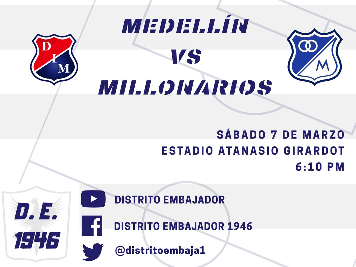 DistritoEmbaja1's tweet photo. Vamos por la victoria en la loma.
#VamosMillos https://t.co/cjornLUK7K