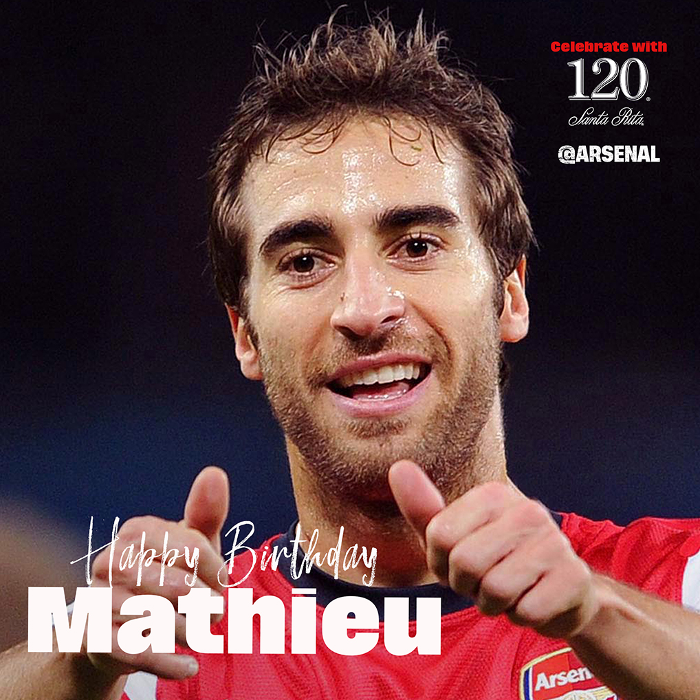 We're also wishing a happy birthday to <a href="/mathieuflamini/">Mathieu flamini</a>! 🎉
