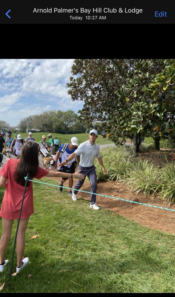 beththibodaux's tweet photo. Kaitlyn and Rory through the years...always a great time at Bay Hill! @APinv @McIlroyRory https://t.co/WcQsMxkZmD