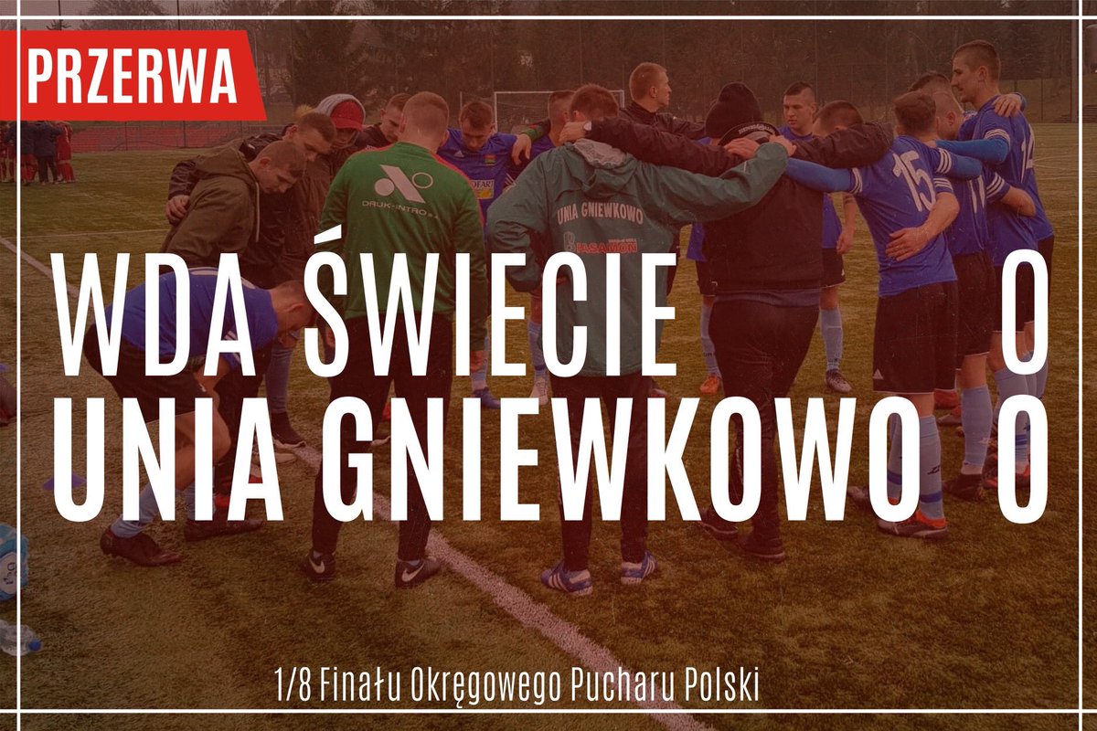 MLKSUnia's tweet photo. Po pierwszej połowie bez goli w Świeciu. https://t.co/9wJ96UemSK