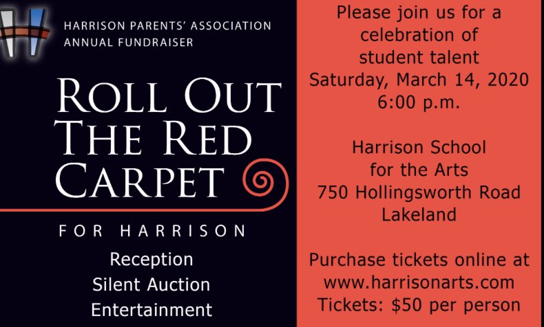 Our annual Red Carpet fundraiser is one week away! It’s going to be a fantastic event.