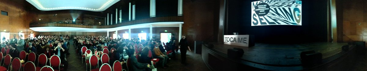 szarnowski's tweet photo. Full house #tocame20 @tocame_munich https://t.co/l0R8GbWoGW