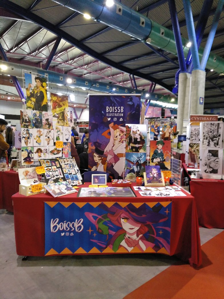 BoissB_'s tweet photo. ✨Estoy en la @Freakcon_es en Málaga hoy y mañana! (7 y 8 de Marzo)✨👀♥️
Venid a saludar! https://t.co/Jace1hBHXr