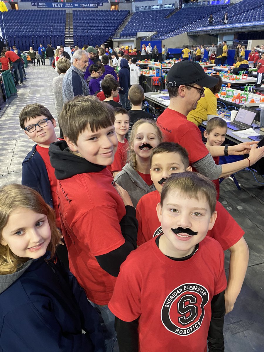SES_Robotics's tweet photo. Robot passed inspection and they are ready to compete!! Good luck @ses_robotics at State today!! @TPF4YRobots @Sheridan_Elem @TechPointYouth https://t.co/gjYakdGWgS