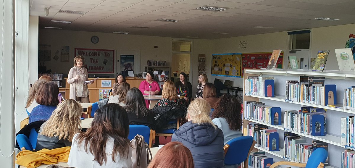 EileenRown3's tweet photo. Women in Education!
A superb discussion on career choices.
#stepoutsidetheclassroom
#lookoutsidethebox
#bigworldoutthere
#EachforEqual #WomenEd #WomensDay https://t.co/MIMDzUfvqP