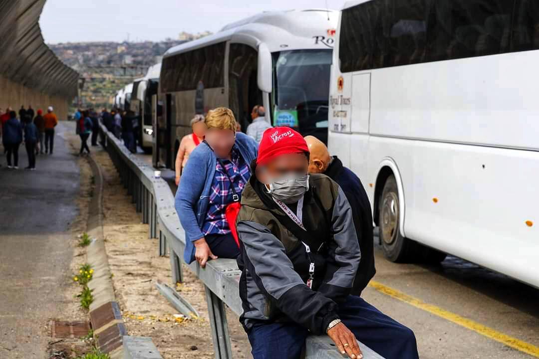 cogatonline's tweet photo. In the past two days, COGAT has coordinated the departure of dozens of foreign #tourist groups from the Palestinian territories to #Ben_Gurion_Airport and back to their home countries, in collaboration with the relevant foreign consulates and representative offices. (1/4) https://t.co/cxMqDLGBVZ