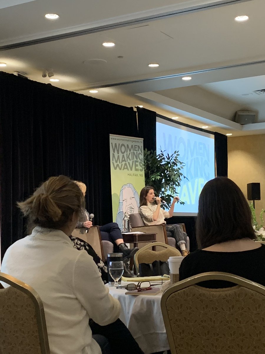 ocean_opal's tweet image. At the @wiftat #WomenMakingWaves conference this morning. Hilarious, inspiring, and heartwarming keynote from Meredith MacNeill to start the day.