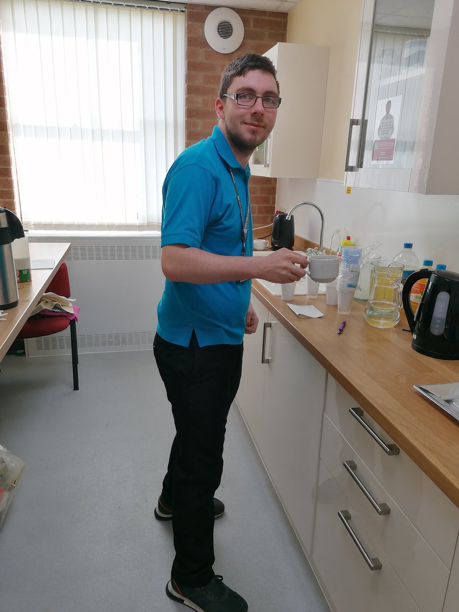 Big thank you to Cameron today for being a superstar and keeping us all hydrated and fed with biscuits at <a href="/TeamQEH/">The QEH King's Lynn</a> careers event. #teamqeh @CShawQEH <a href="/EmmaharEmma/">Emma harrison</a> <a href="/castletonc3/">#castletonc</a> <a href="/smudge8596/">Paul Smith</a>